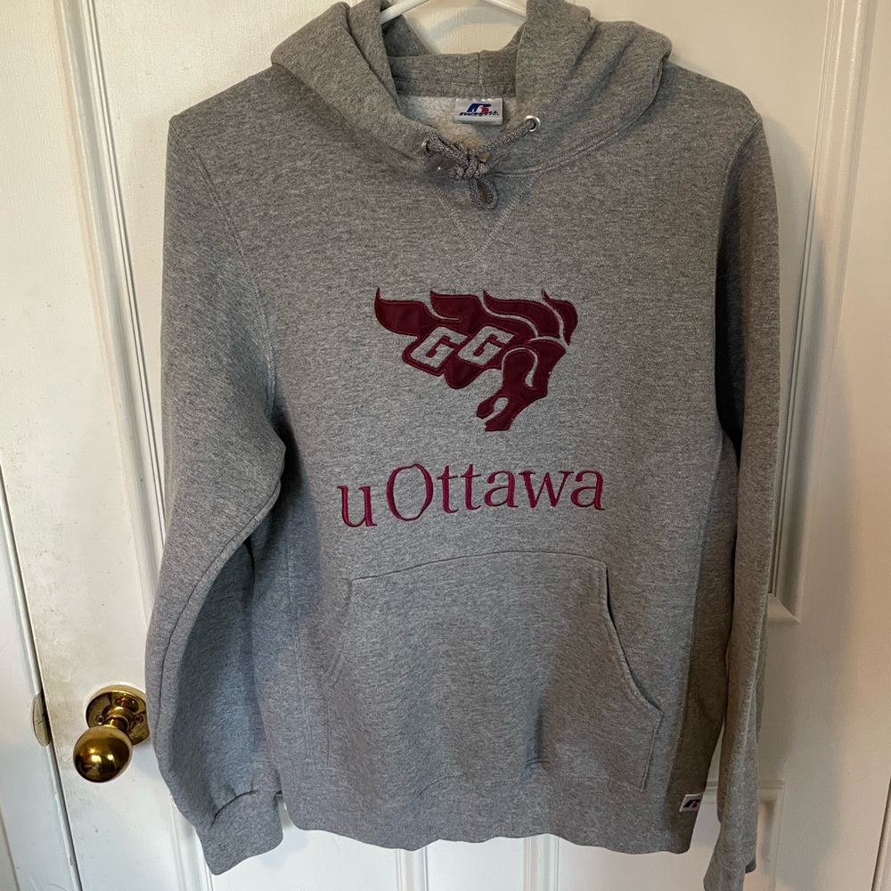 Awesome UOttawa Gees Gees Embroidered Kanga Hoodie unisex